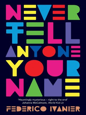cover image of Never Tell Anyone Your Name